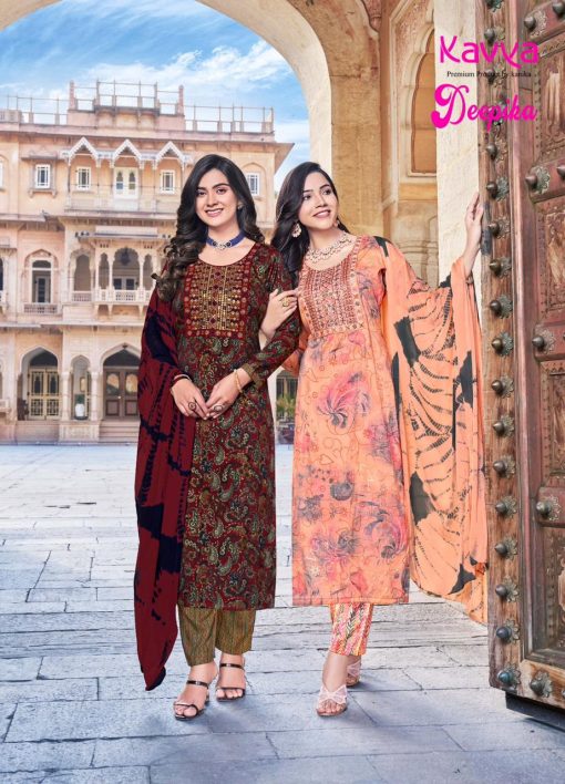 Kavya Deepika Vol 19 Fancy Readymade Suit Catalog 10 Pcs 11 510x708 - Kavya Deepika Vol 19 Fancy Readymade Suit Catalog 10 Pcs