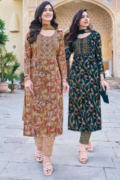 Kavya Deepika Vol 19 Fancy Readymade Suit Catalog 10 Pcs