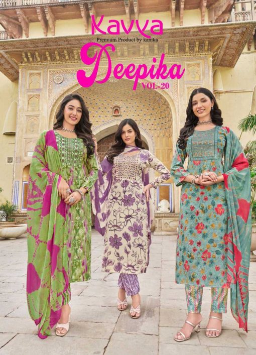 Kavya Deepika Vol 20 Fancy Readymade Suit Catalog 10 Pcs 1 510x707 - Kavya Deepika Vol 20 Fancy Readymade Suit Catalog 10 Pcs