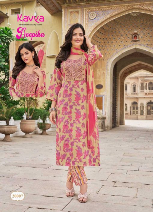 Kavya Deepika Vol 20 Fancy Readymade Suit Catalog 10 Pcs 11 510x707 - Kavya Deepika Vol 20 Fancy Readymade Suit Catalog 10 Pcs