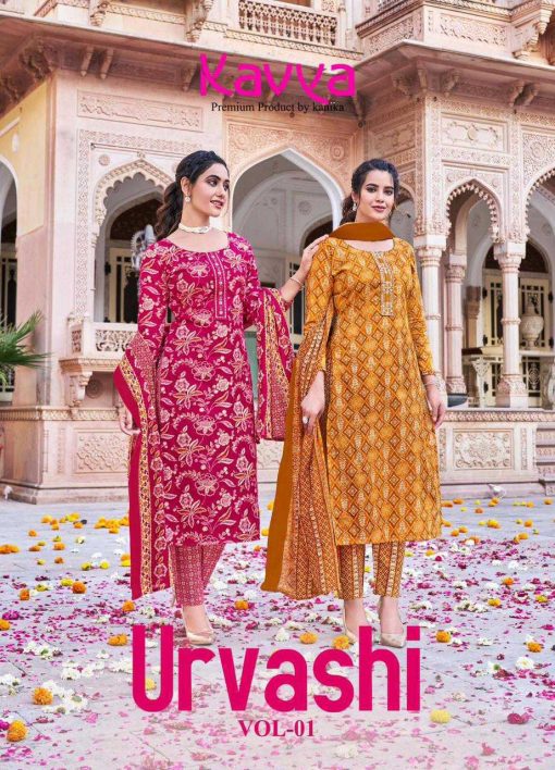 Kavya Urvashi Vol 1 Cotton Readymade Suit Catalog 10 Pcs 1 510x708 - Kavya Urvashi Vol 1 Cotton Readymade Suit Catalog 10 Pcs