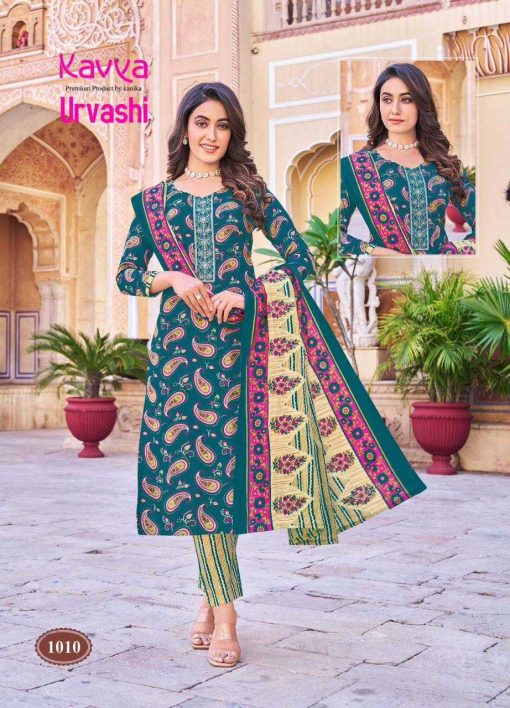 Kavya Urvashi Vol 1 Cotton Readymade Suit Catalog 10 Pcs 12 510x708 - Kavya Urvashi Vol 1 Cotton Readymade Suit Catalog 10 Pcs