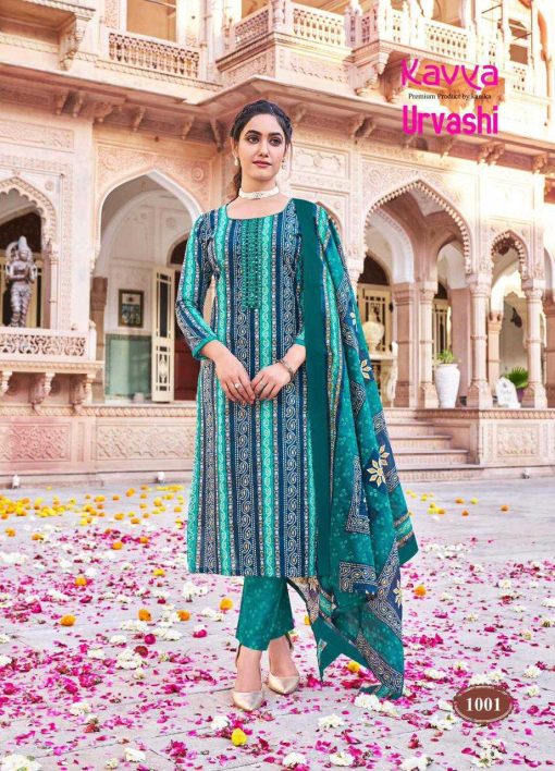 Kavya Urvashi Vol 1 Cotton Readymade Suit Catalog 10 Pcs 4 510x708 - Kavya Urvashi Vol 1 Cotton Readymade Suit Catalog 10 Pcs