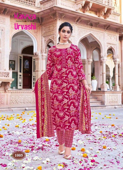 Kavya Urvashi Vol 1 Cotton Readymade Suit Catalog 10 Pcs 7 510x708 - Kavya Urvashi Vol 1 Cotton Readymade Suit Catalog 10 Pcs