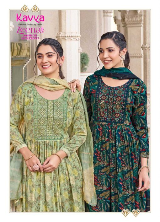 Kavya Zeenat Vol 16 Naira Cut Chanderi Readymade Suit Catalog 10 Pcs 2 510x707 - Kavya Zeenat Vol 16 Naira Cut Chanderi Readymade Suit Catalog 10 Pcs
