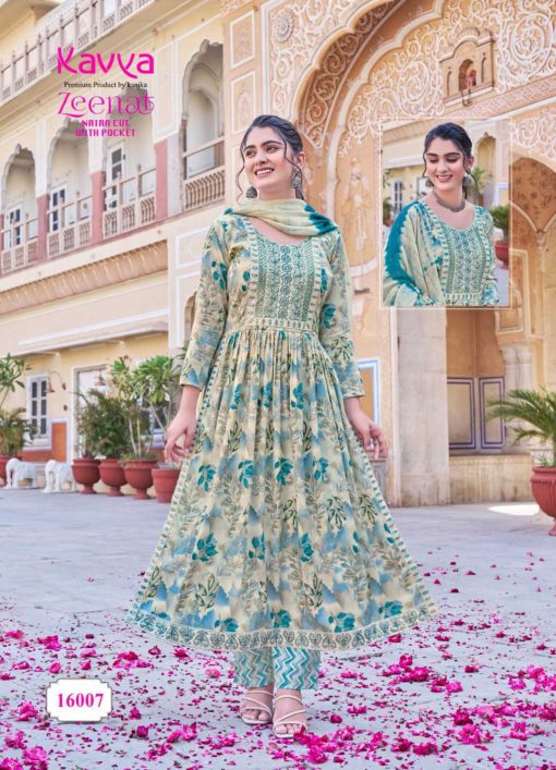Kavya Zeenat Vol 16 Naira Cut Chanderi Readymade Suit Catalog 10 Pcs 5 510x707 - Kavya Zeenat Vol 16 Naira Cut Chanderi Readymade Suit Catalog 10 Pcs
