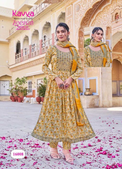 Kavya Zeenat Vol 16 Naira Cut Chanderi Readymade Suit Catalog 10 Pcs 7 510x707 - Kavya Zeenat Vol 16 Naira Cut Chanderi Readymade Suit Catalog 10 Pcs