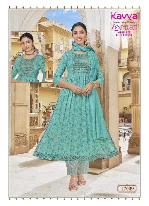 Kavya Zeenat Vol 17 Naira Cut Chanderi Readymade Suit Catalog 10 Pcs 6 510x707 - Kavya Zeenat Vol 17 Naira Cut Chanderi Readymade Suit Catalog 10 Pcs