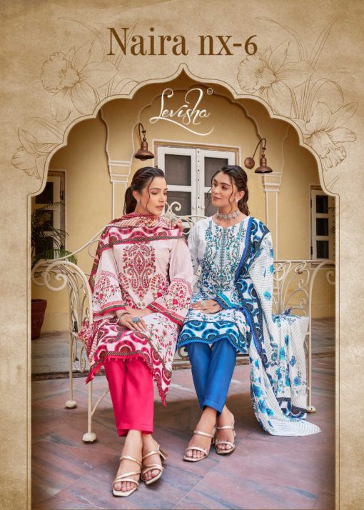 Levisha Naira NX Vol 6 Cotton Salwar Suit Catalog 8 Pcs 1 510x714 - Levisha Naira NX Vol 6 Cotton Salwar Suit Catalog 8 Pcs