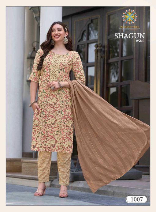 Passion Tree Shagun Vol 1 Kurti with Dupatta Bottom Rayon Catalog 8 Pcs 9 510x692 - Passion Tree Shagun Vol 1 Kurti with Dupatta Bottom Rayon Catalog 8 Pcs