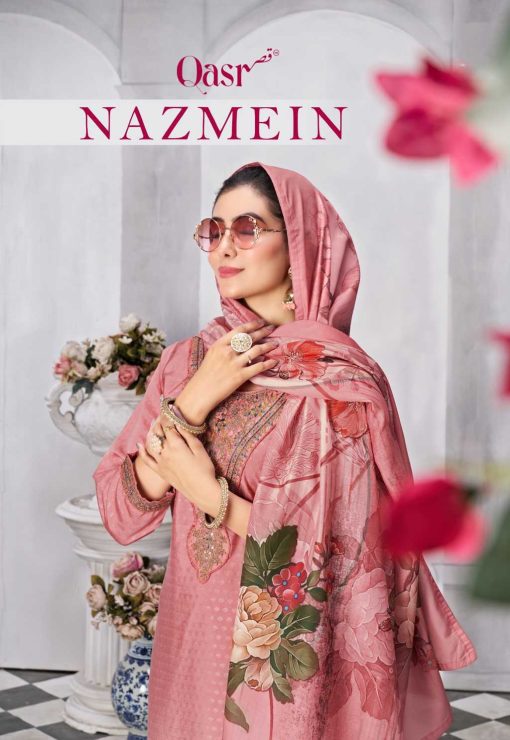Qasr Nazmein Cotton Readymade Salwar Suit Catalog 8 Pcs 1 510x740 - Qasr Nazmein Cotton Readymade Salwar Suit Catalog 8 Pcs