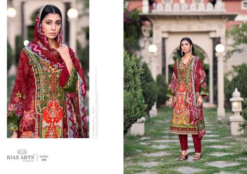 Riaz Arts Guzarish by Mumtaz Arts Lawn Salwar Suit Catalog 6 Pcs 10 2 510x360 - Riaz Arts Guzarish by Mumtaz Arts Lawn Salwar Suit Catalog 6 Pcs