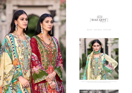 Riaz Arts Guzarish by Mumtaz Arts Lawn Salwar Suit Catalog 6 Pcs 7 2 510x360 - Riaz Arts Guzarish by Mumtaz Arts Lawn Salwar Suit Catalog 6 Pcs