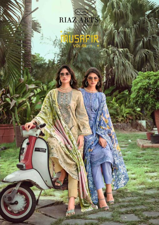 Riaz Arts Musafir Vol 9 by Mumtaz Arts Lawn Salwar Suit Catalog 6 Pcs 1 510x719 - Riaz Arts Musafir Vol 9 by Mumtaz Arts Lawn Salwar Suit Catalog 6 Pcs