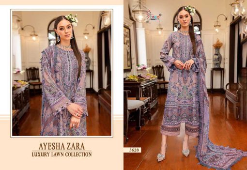 Shree Fabs Ayesha Zara Luxury Lawn Collection Cotton Chiffon Salwar Suit Catalog 6 Pcs 10 510x351 - Shree Fabs Ayesha Zara Luxury Lawn Collection Cotton Chiffon Salwar Suit Catalog 6 Pcs