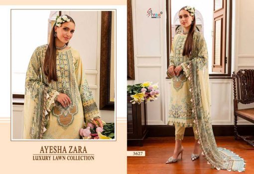 Shree Fabs Ayesha Zara Luxury Lawn Collection Cotton Chiffon Salwar Suit Catalog 6 Pcs 11 510x351 - Shree Fabs Ayesha Zara Luxury Lawn Collection Cotton Chiffon Salwar Suit Catalog 6 Pcs