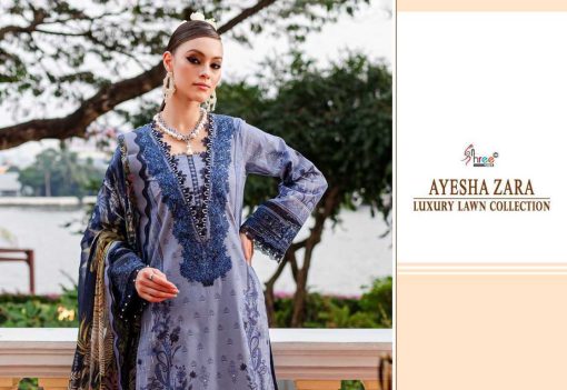 Shree Fabs Ayesha Zara Luxury Lawn Collection Cotton Chiffon Salwar Suit Catalog 6 Pcs 2 510x351 - Shree Fabs Ayesha Zara Luxury Lawn Collection Cotton Chiffon Salwar Suit Catalog 6 Pcs