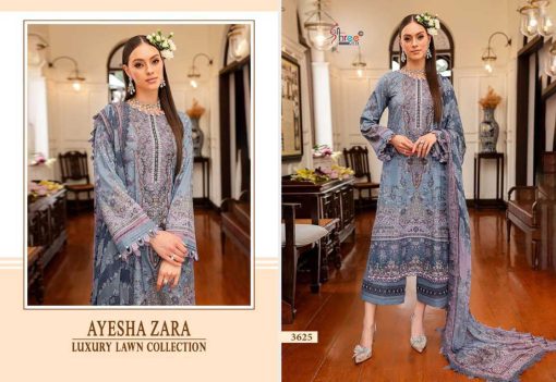 Shree Fabs Ayesha Zara Luxury Lawn Collection Cotton Chiffon Salwar Suit Catalog 6 Pcs 6 510x351 - Shree Fabs Ayesha Zara Luxury Lawn Collection Cotton Chiffon Salwar Suit Catalog 6 Pcs