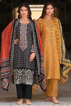 Shree Fabs Bin Saeed Lawn Collection Vol 13 Cotton Salwar Suit Catalog 6 Pcs
