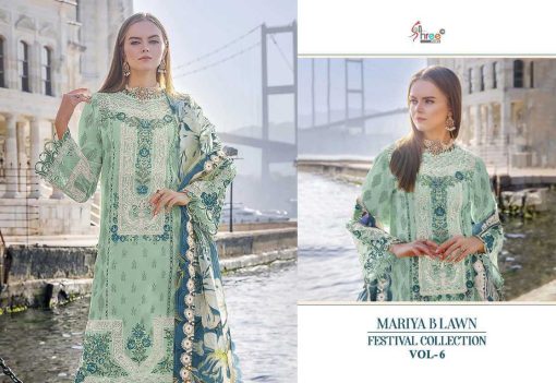 Shree Fabs Mariya B Lawn Festival Collection Vol 6 Chiffon Cotton Salwar Suit Catalog 6 Pcs 11 510x351 - Shree Fabs Mariya B Lawn Festival Collection Vol 6 Chiffon Cotton Salwar Suit Catalog 6 Pcs