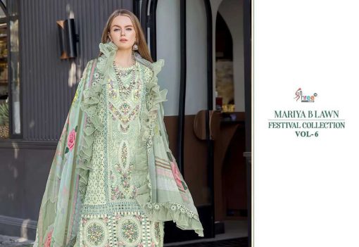 Shree Fabs Mariya B Lawn Festival Collection Vol 6 Chiffon Cotton Salwar Suit Catalog 6 Pcs 2 510x351 - Shree Fabs Mariya B Lawn Festival Collection Vol 6 Chiffon Cotton Salwar Suit Catalog 6 Pcs