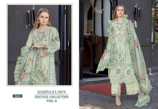 Shree Fabs Mariya B Lawn Festival Collection Vol 6 Chiffon Cotton Salwar Suit Catalog 6 Pcs 3 510x351 - Shree Fabs Mariya B Lawn Festival Collection Vol 6 Chiffon Cotton Salwar Suit Catalog 6 Pcs