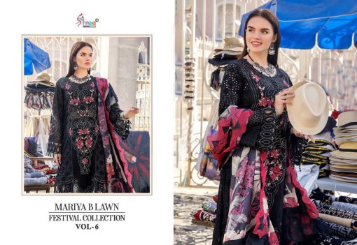 Shree Fabs Mariya B Lawn Festival Collection Vol 6 Chiffon Cotton Salwar Suit Catalog 6 Pcs 4 510x351 - Shree Fabs Mariya B Lawn Festival Collection Vol 6 Chiffon Cotton Salwar Suit Catalog 6 Pcs