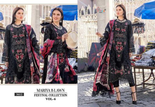 Shree Fabs Mariya B Lawn Festival Collection Vol 6 Chiffon Cotton Salwar Suit Catalog 6 Pcs 5 510x351 - Shree Fabs Mariya B Lawn Festival Collection Vol 6 Chiffon Cotton Salwar Suit Catalog 6 Pcs