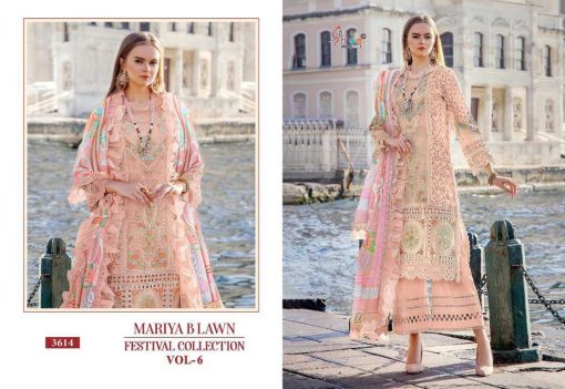 Shree Fabs Mariya B Lawn Festival Collection Vol 6 Chiffon Cotton Salwar Suit Catalog 6 Pcs 9 510x351 - Shree Fabs Mariya B Lawn Festival Collection Vol 6 Chiffon Cotton Salwar Suit Catalog 6 Pcs