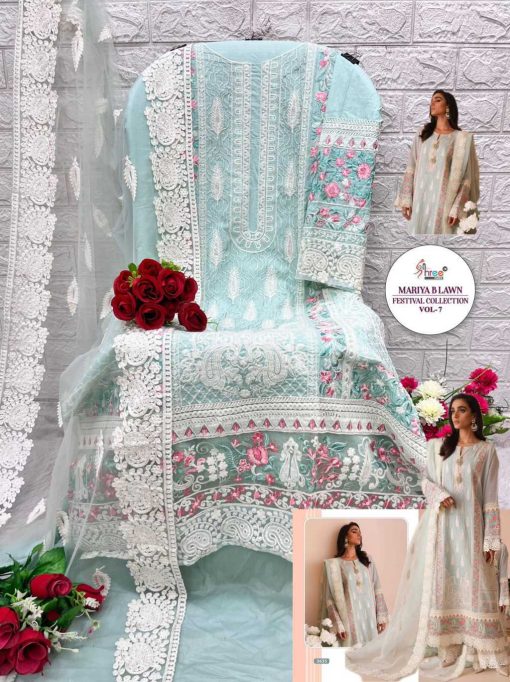 Shree Fabs Mariya B Lawn Festival Collection Vol 7 Cotton Salwar Suit Catalog 3 Pcs 9 510x682 - Shree Fabs Mariya B Lawn Festival Collection Vol 7 Cotton Salwar Suit Catalog 3 Pcs