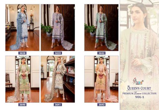 Shree Fabs Queens Court Premium Lawn Collection Vol 2 Chiffon Cotton Salwar Suit Catalog 6 Pcs 14 510x351 - Shree Fabs Queen’s Court Premium Lawn Collection Vol 2 Chiffon Cotton Salwar Suit Catalog 6 Pcs