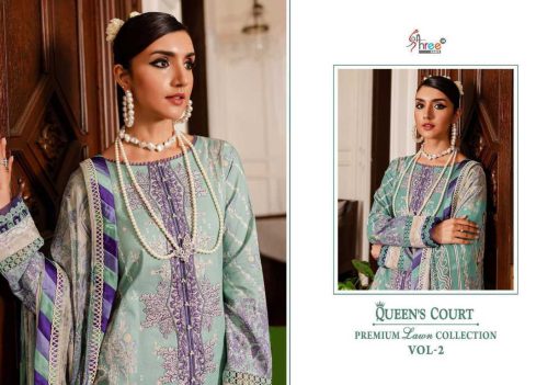 Shree Fabs Queens Court Premium Lawn Collection Vol 2 Chiffon Cotton Salwar Suit Catalog 6 Pcs 3 510x351 - Shree Fabs Queen’s Court Premium Lawn Collection Vol 2 Chiffon Cotton Salwar Suit Catalog 6 Pcs