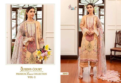 Shree Fabs Queens Court Premium Lawn Collection Vol 2 Chiffon Cotton Salwar Suit Catalog 6 Pcs 5 510x351 - Shree Fabs Queen’s Court Premium Lawn Collection Vol 2 Chiffon Cotton Salwar Suit Catalog 6 Pcs