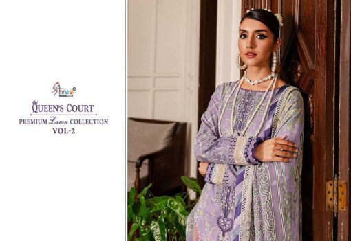 Shree Fabs Queens Court Premium Lawn Collection Vol 2 Chiffon Cotton Salwar Suit Catalog 6 Pcs 9 510x351 - Shree Fabs Queen’s Court Premium Lawn Collection Vol 2 Chiffon Cotton Salwar Suit Catalog 6 Pcs