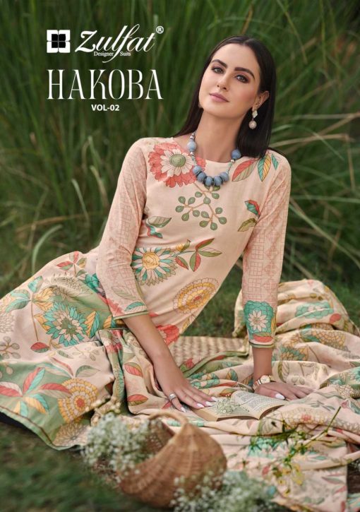 Zulfat Hakoba Vol 2 by Belliza Cotton Salwar Suit Catalog 8 Pcs 1 510x725 - Zulfat Hakoba Vol 2 by Belliza Cotton Salwar Suit Catalog 8 Pcs