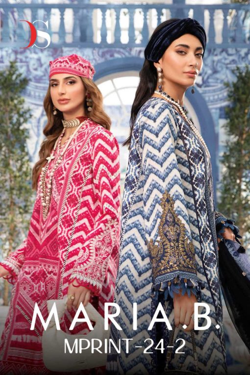 Deepsy Maria B M Prints 24 Vol 2 Chiffon Cotton Salwar Suit Catalog 7 Pcs 1 1 510x765 - Deepsy Maria B M Prints 24 Vol 2 Chiffon Cotton Salwar Suit Catalog 7 Pcs