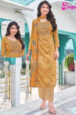 Kavya Deepika Vol 21 Fancy Readymade Suit Catalog 10 Pcs