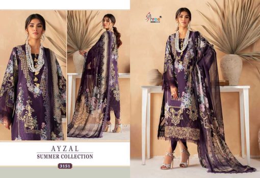 Shree Fabs Ayzal Summer Collection Chiffon Cotton Salwar Suit Catalog 6 Pcs 14 510x351 - Shree Fabs Ayzal Summer Collection Chiffon Cotton Salwar Suit Catalog 6 Pcs