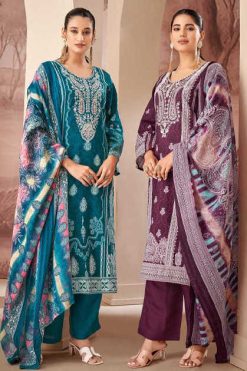 Alok Nafiza Vol 2 Cotton Salwar Suit Catalog 8 Pcs