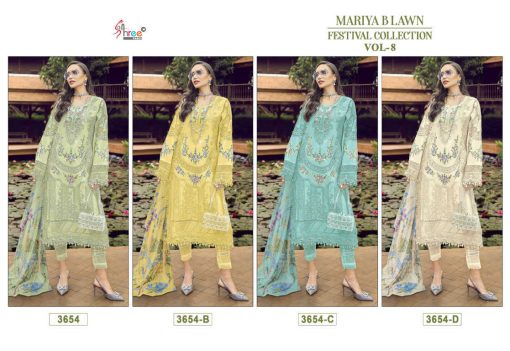 Shree Fabs Mariya B Lawn Festival Collection Vol 8 Chiffon Cotton Salwar Suit Catalog 4 Pcs 10 510x351 - Shree Fabs Mariya B Lawn Festival Collection Vol 8 Chiffon Cotton Salwar Suit Catalog 4 Pcs