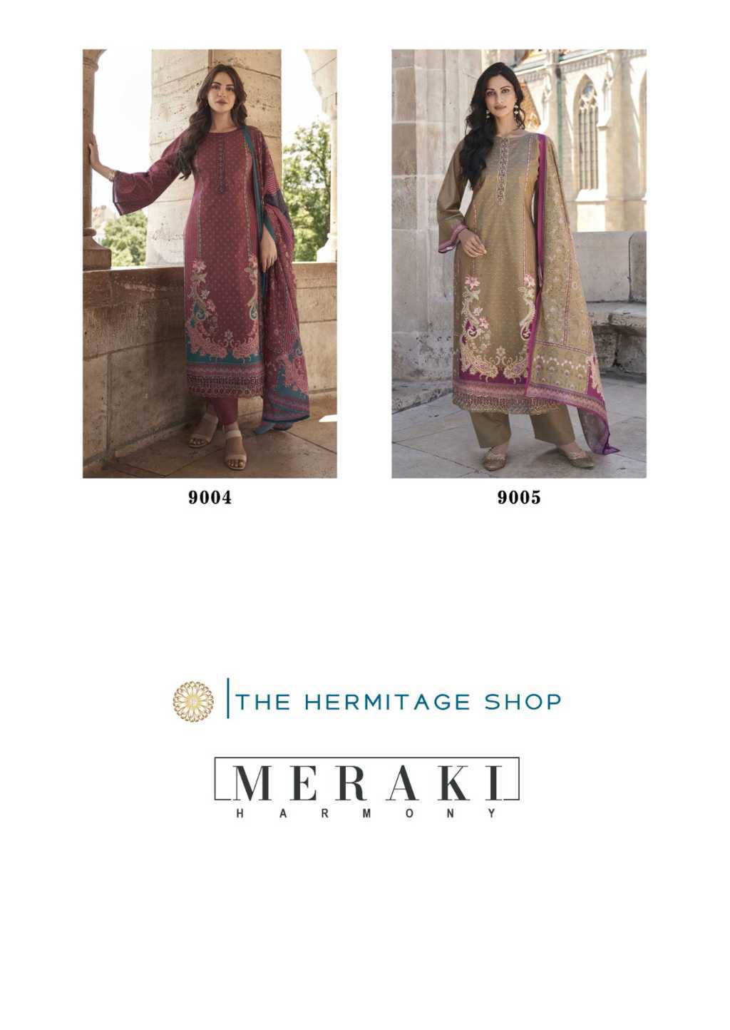 Meraki The Heritage Shop Lawn Salwar Suit Catalog 6 Pcs - Image 9
