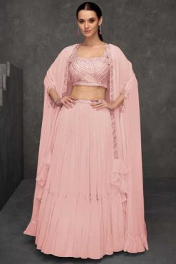 Vamika Celebrity Vol 4 Lehenga Choli with Koti Fancy Catalog 4 Pcs