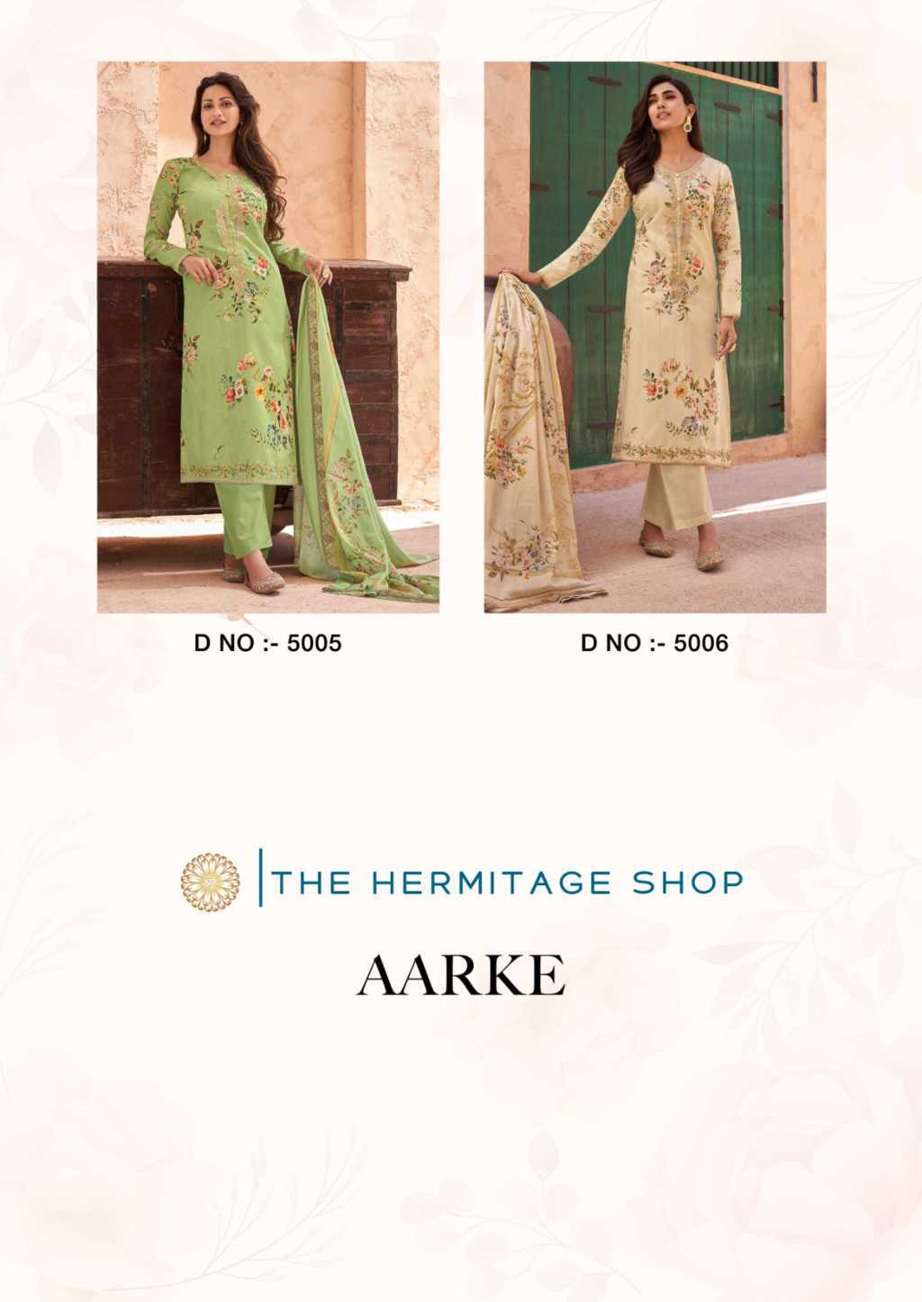 Aarke The Hermitage Shop Viscose Salwar Suit Catalog 6 Pcs - Image 20