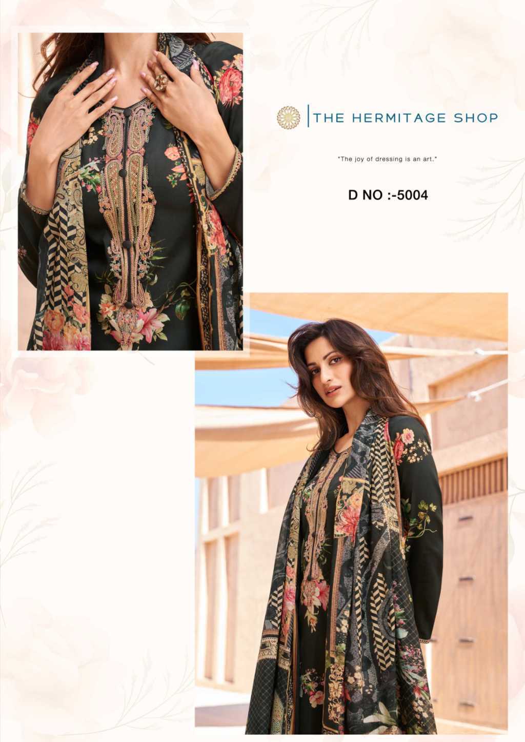 Aarke The Hermitage Shop Viscose Salwar Suit Catalog 6 Pcs - Image 10