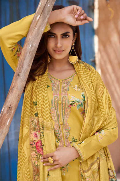 Aarke The Hermitage Shop Viscose Salwar Suit Catalog 6 Pcs
