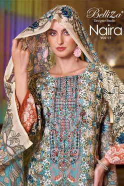 Belliza Naira Vol 77 Cotton Salwar Suit Catalog 8 Pcs