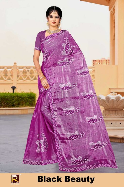 Ranjna Black Beauty Fancy Saree Sari Catalog 6 Pcs 5 510x765 - Ranjna Black Beauty Fancy Saree Sari Catalog 6 Pcs