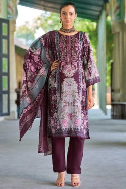 Deepsy Naira Chiffon Cotton Salwar Suit Catalog 6 Pcs