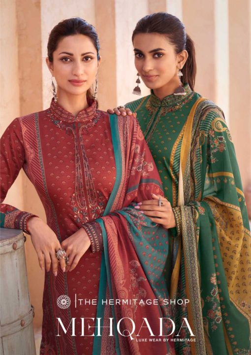 Mehqada by The Hermitage Shop Viscose Salwar Suit Catalog 6 Pcs 1 510x720 - Mehqada by The Hermitage Shop Viscose Salwar Suit Catalog 6 Pcs