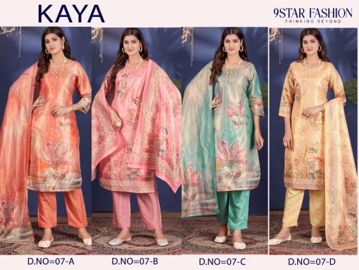 9Star Fashion Kaya Fancy Readymade Salwar Suit Catalog 4 Pcs 5 510x383 - 9Star Fashion Kaya Fancy Readymade Salwar Suit Catalog 4 Pcs